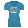 Pro Team Heather Proformance V-Neck Ladies' Tee Thumbnail