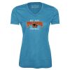 Pro Team Heather Proformance V-Neck Ladies' Tee Thumbnail