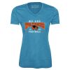 Pro Team Heather Proformance V-Neck Ladies' Tee Thumbnail
