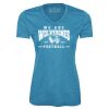 Pro Team Heather Proformance V-Neck Ladies' Tee Thumbnail